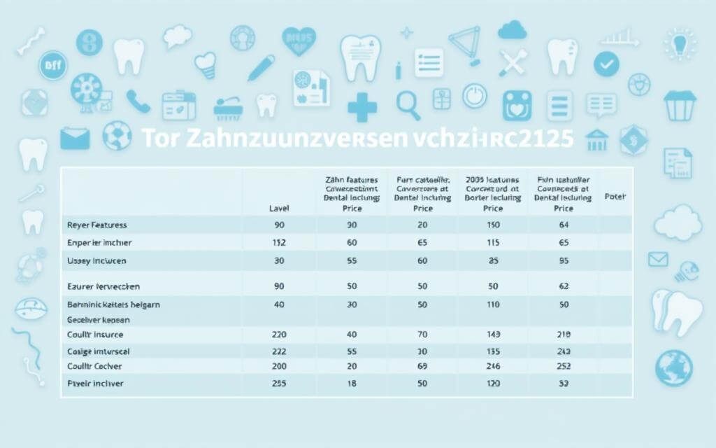 zahnzusatzversicherung vergleich